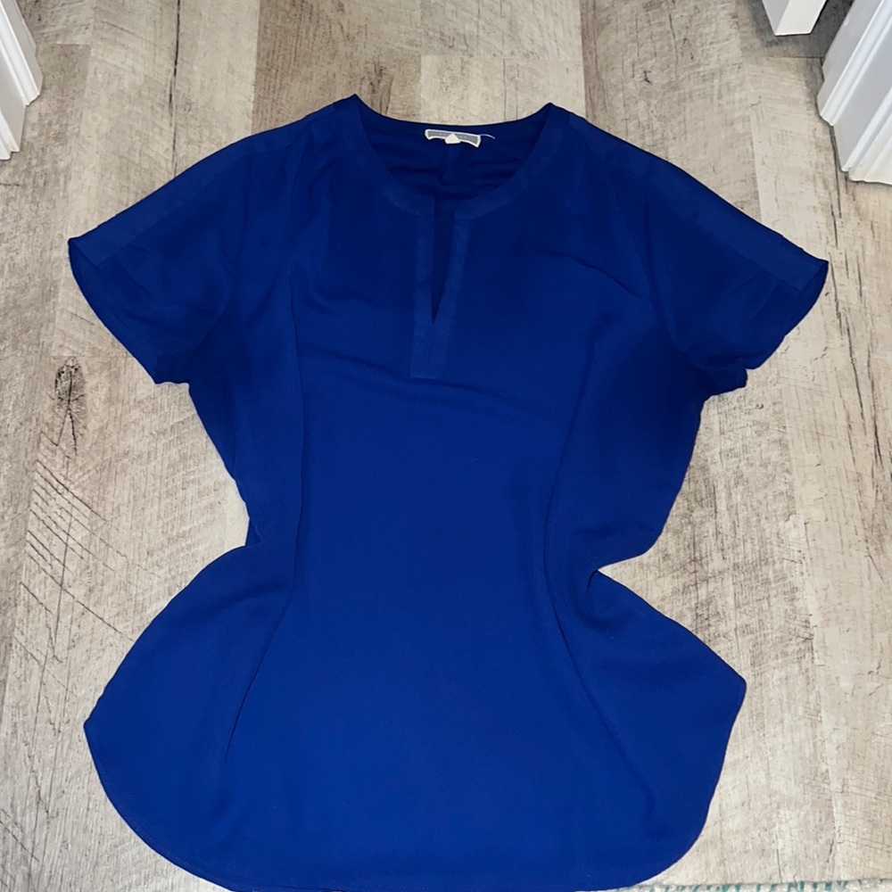 Elegant Blue Women's Top